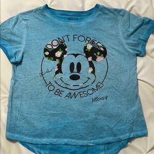 Mickey Mouse Blue Medium Tshirt